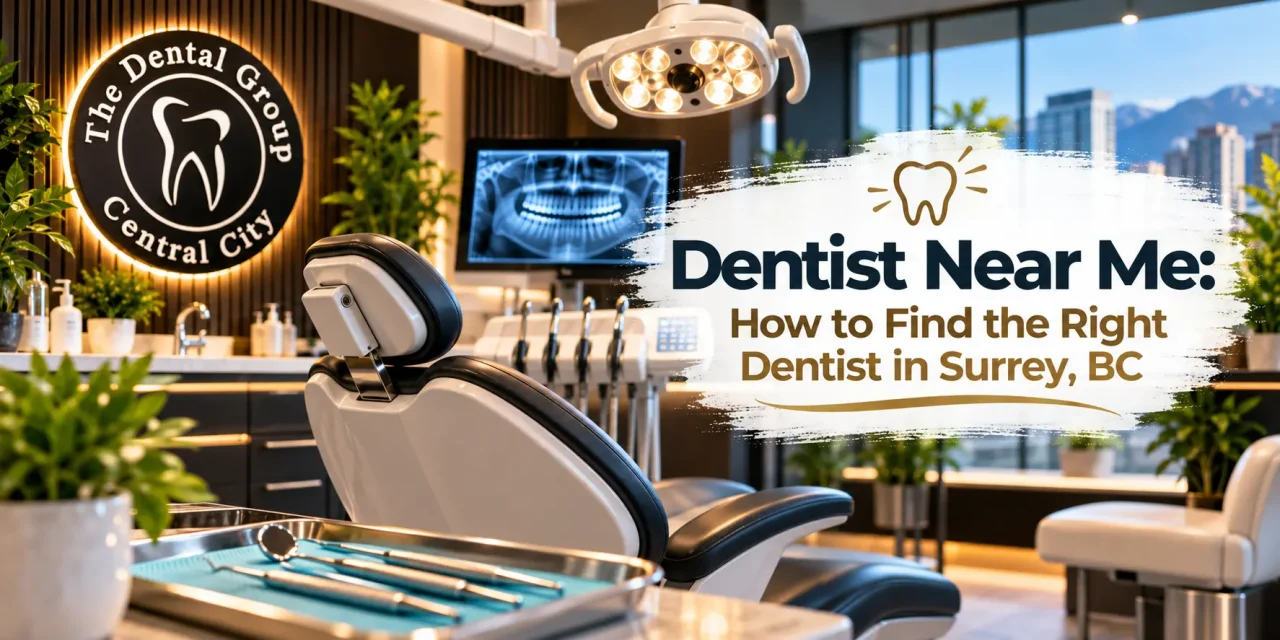 Dentist Near Me: How to Find the Right Dentist in Surrey, BC